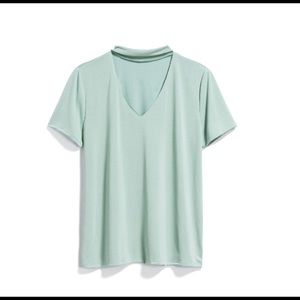 Hummingbird Patti Cupro Keyhole Knit Top